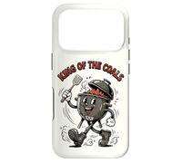 Carcasa para iPhone 17 Pro King of The Coals Retro Cartoon BBQ Kettle Grill Grill