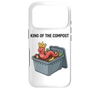 Carcasa para iPhone 17 Pro King of The Compost Cultivo de Gusanos Vermicultura Jardinería