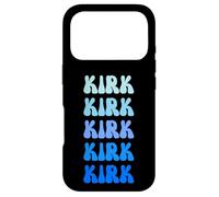 Carcasa para iPhone 17 Pro Kirk Retro Name Stack Design