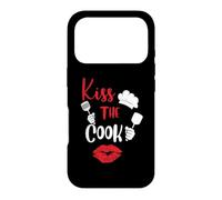 Carcasa para iPhone 17 Pro Kiss The Cook Culinary Chef Funny For Men Women