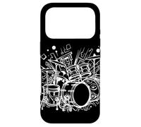 Carcasa para iPhone 17 Pro Kit de batería Line Art Platos