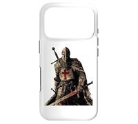 Carcasa para iPhone 17 Pro Knight Christian Templario Guerrero de Dios Crusader Gift