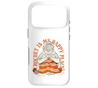 Carcasa para iPhone 17 Pro Knitting Is My Creative Haven Grandma Knitter