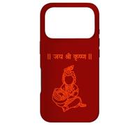 Carcasa para iPhone 17 Pro Krishna Janmashtami Baby Krishna Jai Shree Krishna Sanskrit