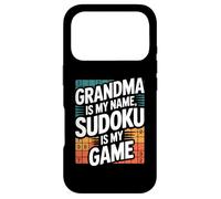 Carcasa para iPhone 17 Pro La Abuela es mi Nombre Sudoku es mi Juego