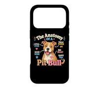 Carcasa para iPhone 17 Pro La anatomía de un Pitbull Funny Pitbulls Pitbull Dog Biology
