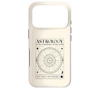 Carcasa para iPhone 17 Pro La astrología es el lenguaje del Alma (Gráfico de Signos del zodíaco)
