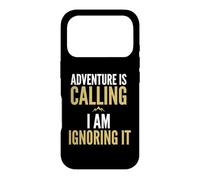 Carcasa para iPhone 17 Pro La Aventura está Llamando Lo Estoy ignorando Introvertido Hiker