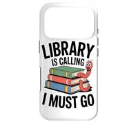 Carcasa para iPhone 17 Pro La Biblioteca Me Llama. Debo Volverme Entusiasta De La