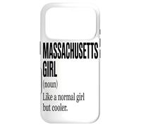 Carcasa para iPhone 17 Pro La Chica De Massachusetts Es como Una Chica Normal Pero con