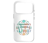 Carcasa para iPhone 17 Pro La comunicación Cambia Vidas diseño de Conciencia