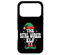 Carcasa para iPhone 17 Pro La Divertida Familia navideña de The Retail Worker Elf