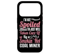 Carcasa para iPhone 17 Pro La Esposa de un minero de carbón, Miner Mining: no Estoy malcriado