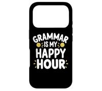 Carcasa para iPhone 17 Pro La gramática es mi Profesor de Happy Hour