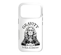 Carcasa para iPhone 17 Pro La Gravedad es Tan débil Triste Isaac Newton Ciencia de la física