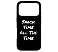 Carcasa para iPhone 17 Pro La Hora de la merienda: Todo el Tiempo, impulsada por bocadillos, Este es mi refrigerio
