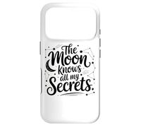 Carcasa para iPhone 17 Pro La Luna Sabe Todos mis Secretos Vibes celestiales
