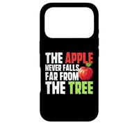 Carcasa para iPhone 17 Pro La Manzana Nunca Cae lejos del árbol Manzana