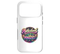 Carcasa para iPhone 17 Pro La Maternidad es mi Ministerio Fe Familia Día de la Madre