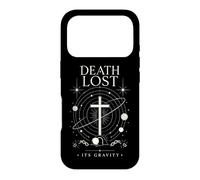 Carcasa para iPhone 17 Pro La Muerte perdió su Gravedad diseño de Cruz Cristiana Celestial
