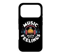 Carcasa para iPhone 17 Pro La música es matemática con Sentimientos Temática de Profesor de Arte Musical
