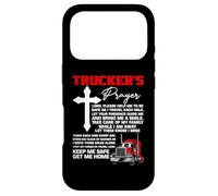 Carcasa para iPhone 17 Pro La oración del Camionero, manténgame a Salvo, llévame a casa, Conductor de camión
