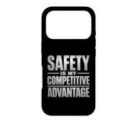 Carcasa para iPhone 17 Pro La Seguridad es mi Ventaja competitiva | Regalo de Seguridad en el Lugar de Trabajo