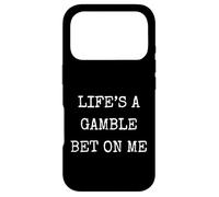 Carcasa para iPhone 17 Pro La Vida Divertida es una Apuesta por mí Humor sarcástico