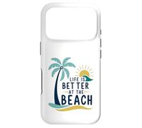 Carcasa para iPhone 17 Pro La Vida es Mejor: en la Playa de la Playa, los Hombres