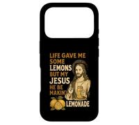 Carcasa para iPhone 17 Pro La Vida me DIO Algunos Limones Pero mi Jesús Él Be Makin Limonada