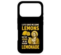 Carcasa para iPhone 17 Pro La Vida me DIO Algunos Limones Pero mi Jesús Él Estaba Haciendo Limonada