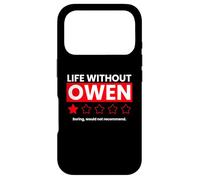 Carcasa para iPhone 17 Pro La Vida sin Owen Aburrido no recomendaría Decir Divertido