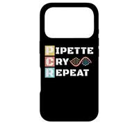Carcasa para iPhone 17 Pro Lab Tech Técnico de ADN Biología Molecular Pipeta Ciencia