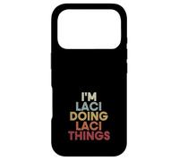 Carcasa para iPhone 17 Pro Laci Name Laci Personalized Name First Given