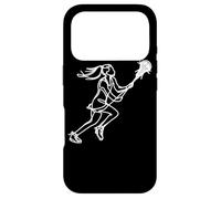Carcasa para iPhone 17 Pro Lacrosse Femenino American Sport Girls