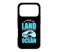 Carcasa para iPhone 17 Pro Land Please Throw Back Into The Ocean Scuba Dive Diving