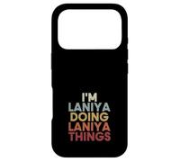 Carcasa para iPhone 17 Pro Laniya Name Laniya Personalized Name First Given