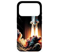 Carcasa para iPhone 17 Pro Lanzamiento del Transbordador Espacial Vintage, Centro Espacial Kennedy