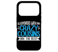 Carcasa para iPhone 17 Pro ¡Las Fiestas de Pijamas con mis primos Locos Son Las Mejores!