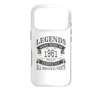 Carcasa para iPhone 17 Pro Las Leyendas Nacieron en 1961 envejecidas Perfectamente Todas Las Partes Originales