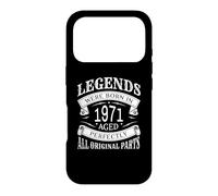 Carcasa para iPhone 17 Pro Las Leyendas Nacieron en 1971 envejecidas Perfectamente Todas Las Partes Originales