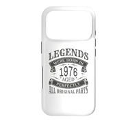 Carcasa para iPhone 17 Pro Las Leyendas Nacieron en 1976 envejecidas Perfectamente Todas Las Partes Originales