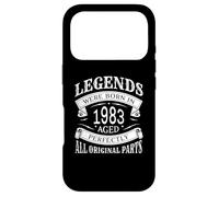 Carcasa para iPhone 17 Pro Las Leyendas Nacieron en 1983 envejecidas Perfectamente Todas Las Partes Originales
