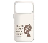 Carcasa para iPhone 17 Pro Las Mujeres sanadas no discuten el empoderamiento del Bienestar Emocional
