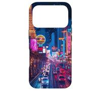 Carcasa para iPhone 17 Pro Las Vegas Strip Dazzling Lights Viajes a Las Vegas