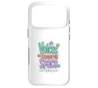 Carcasa para iPhone 17 Pro Las Voces merecen un diseño de Conciencia sobre la comunicación Espacial
