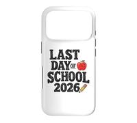 Carcasa para iPhone 17 Pro Last Day of School 2026 Student Teacher Graduation