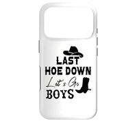 Carcasa para iPhone 17 Pro Last Hoe Down Bachelorette Party Cowboy Women Lets Go Girls