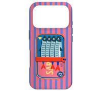 Carcasa para iPhone 17 Pro Lata Retro para sardinas, Estilo Vintage, con Rayas Rosas, costeras y veraniegas