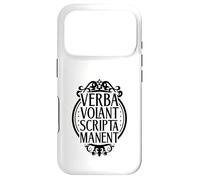 Carcasa para iPhone 17 Pro Latín - Verba Volant, scripta manent